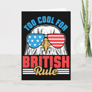 Zu cool für die britische Herrschaft Unabhängigkei Karte