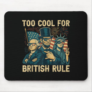 Zu Cool für die britische Regierung George-washing Mousepad