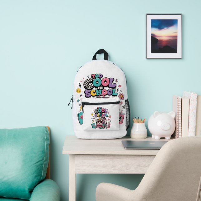 Zu cool für die Schule Rucksack  (InSitu)