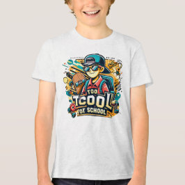 Zu cool für die Schule Tri-Blend Shirt