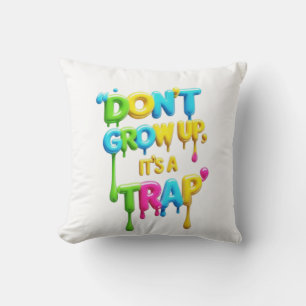 Zu Cool für dieses Wetter   Funny Quote Throw Pill Kissen