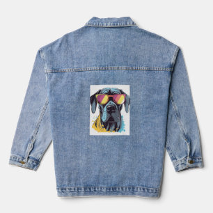 Zu Cool für Hundetage Jeansjacke