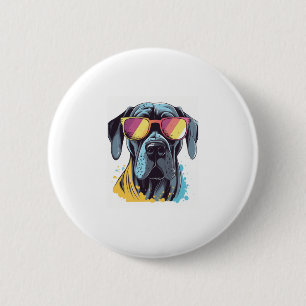 Zu cool für Hundstage  Button