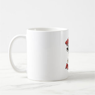 Zu cool für Moo Lustiges Kuh Vintage-Shirt-Design_ Kaffeetasse