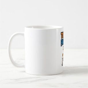 Zu cool fürs Holen Französische Bulldogge Aufklebe Kaffeetasse