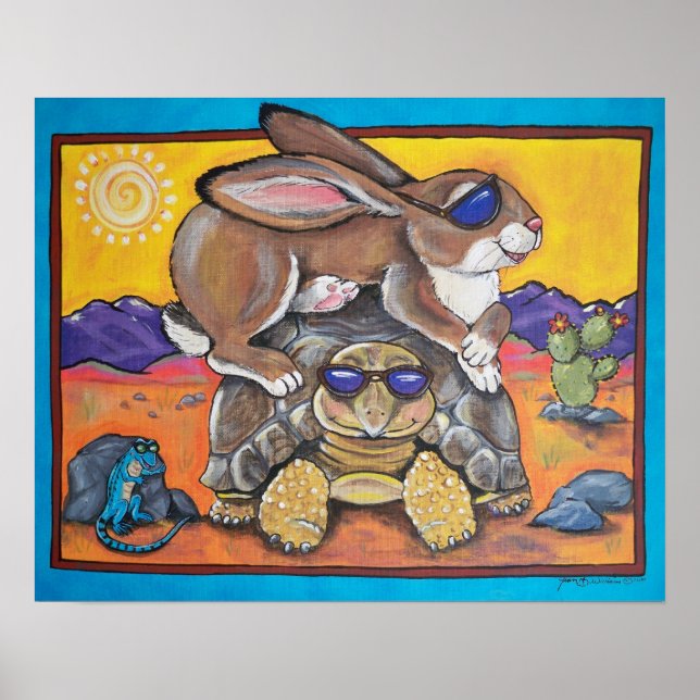 "Zu Cool" Poster für Familienzimmer, Kinder! (Vorne)