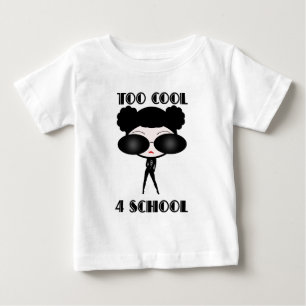 Zu coole Schule 4 Baby T-shirt