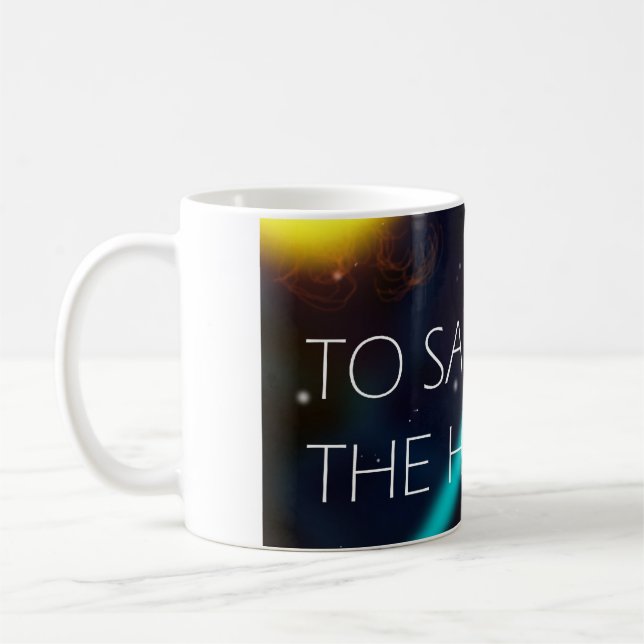 Zu den Menschen Tasse retten (Links)