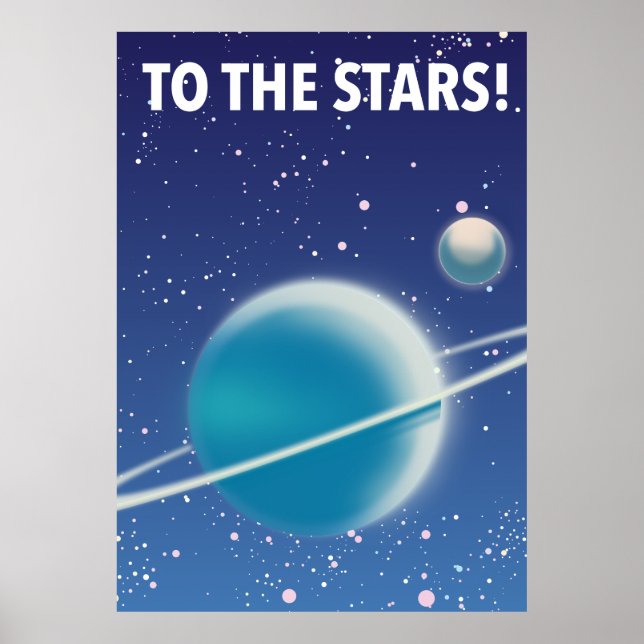 Zu den Sternen! Poster (Vorne)