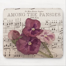 Zu den Stiefmütterchen Mousepad