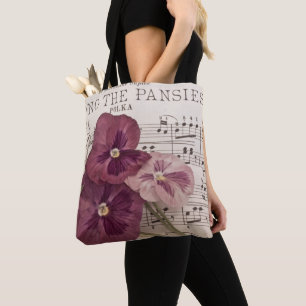 Zu den Stiefmütterchen Tasche