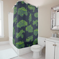 Zu den unterwegs "Blue & Green Moving Vehicles Boy