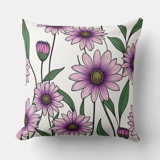 Zu den Wildblumen Kissen (Vorderseite)