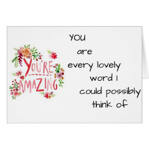 ZU DENKEN, U MACHT MICH SMILE-U R PHANTASTISCH