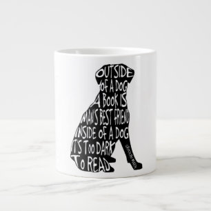 Zu dunkel zum Lesen Jumbo-Tasse