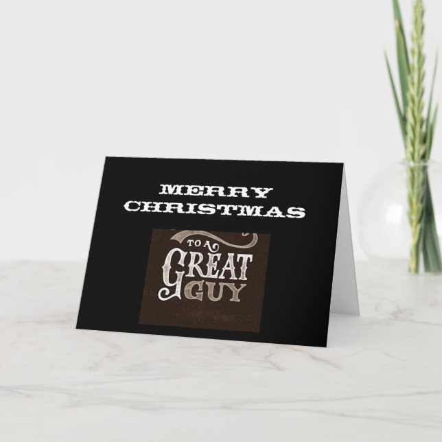 ****ZU EINEM GROSSEN TYP*** BEI DEN WEIHNACHTEN KARTE (Vorderseite)