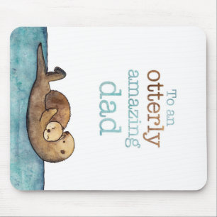 Zu einem otterly fantastischen Vati Seeotter Mousepad