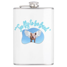 Zu fliegen, um Freund zu sein Flachmann