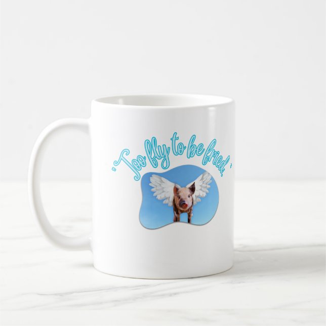 Zu fliegen, um Freund zu sein Kaffeetasse (Links)