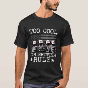 Zu für die britische Regel 4. Juli Patriotic T-Shirt