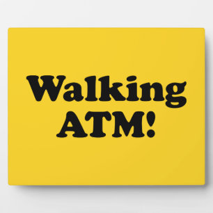 Zu Fuß ATM! Fotoplatte