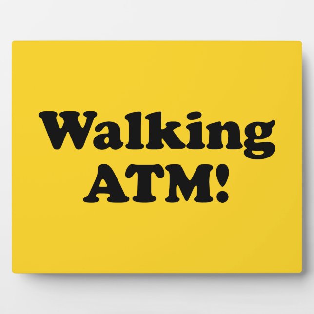 Zu Fuß ATM! Fotoplatte (Vorderseite)