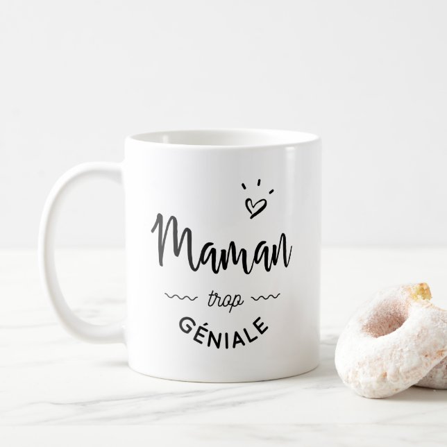 Zu géniale Mama Kaffeetasse (Mit Donut)