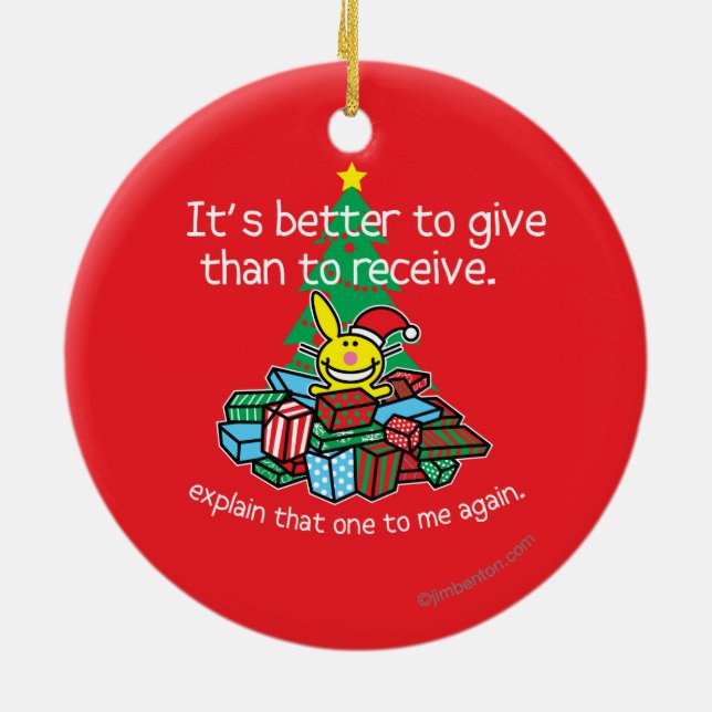 Zu geben ist besser keramik ornament (Hinten)