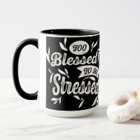 Zu gesegnet, um betrunkene Tasse zu sein
