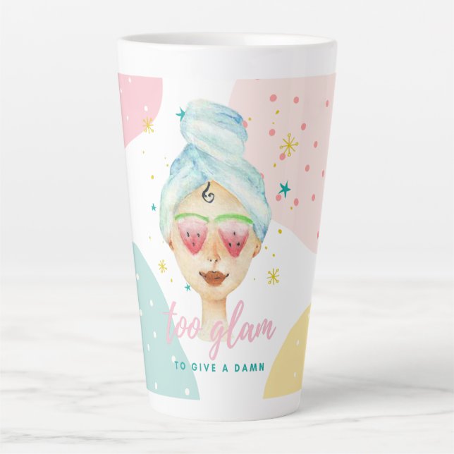 Zu glänzen, um ein Niedliches, sonniges Mädchen zu Milchtasse (Vorderseite)