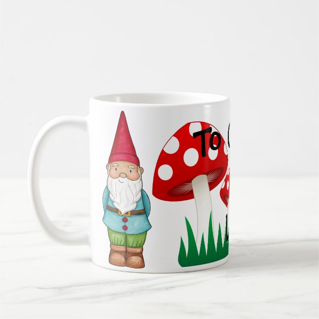 Zu Gno-mir zur Liebe bin ich Kaffeetasse (Links)