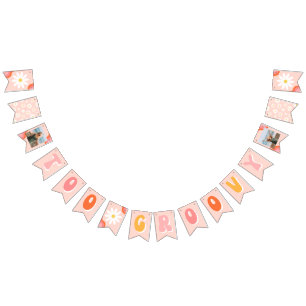 Zu Groovy Birthday Banner Groovy Party Decor