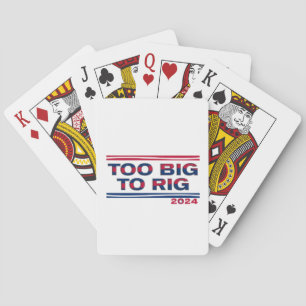ZU GROSS BIS RIG 2024 SPIELKARTEN