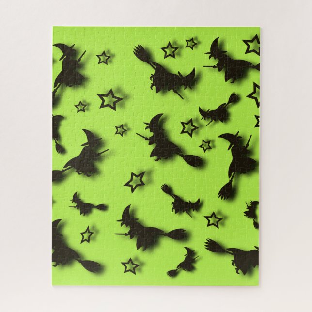 Zu Halloween Abend 3D unter Sternen fliegen (Vertikal)