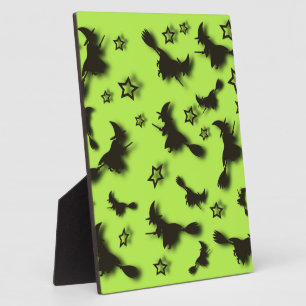 Zu Halloween Abend 3D unter Sternen fliegen Fotoplatte