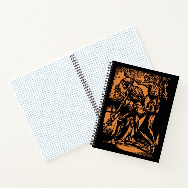 Zu Halloween-Horror toter Bergleute Notizbuch (Innenseite)