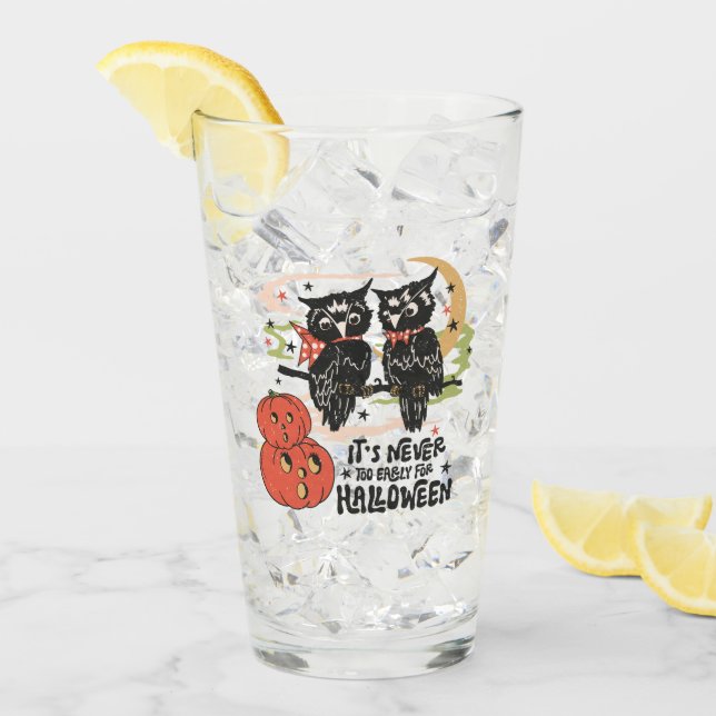 Zu Halloween ist es nie zu früh Glas (Vorderseite Ice)