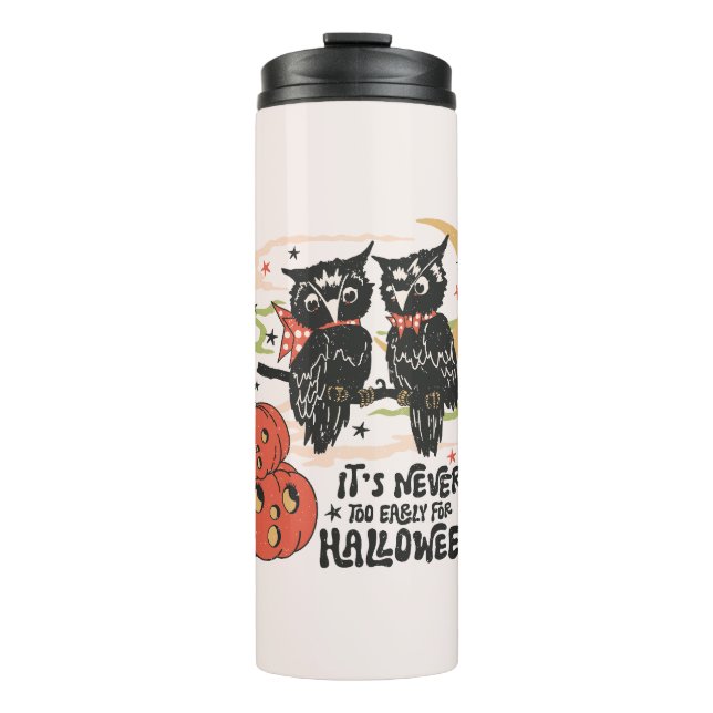 Zu Halloween ist es nie zu früh Thermosbecher (Vorderseite)