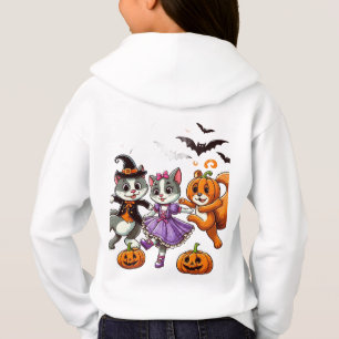 Zu Halloween-Kostüme tanzende Tiere Hoodie