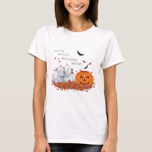 Zu Halloween T-Shirt (Vorderseite)