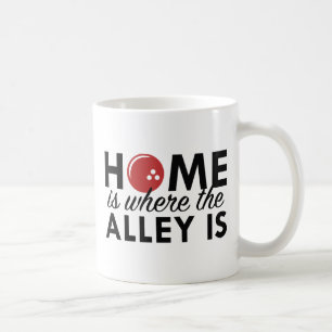 Zu Hause ist dort, wo die Gasse ist Kaffeetasse