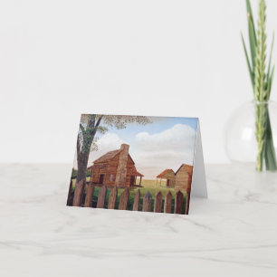 Zu Hause von Jim Ivey—Blank Notecard Karte