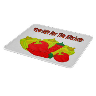 Zu heiß! schneidebrett