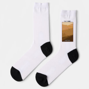 Zu heiß zum Anfassen, zu wild zum Verlassen Wüsten Socken