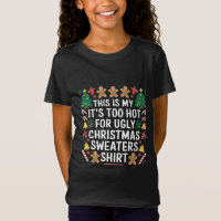 Zu heiße Weihnachts-Sweaters-Familie