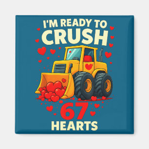 Zu Hemd Bereit Crush 67 Herzen Lader Magnet