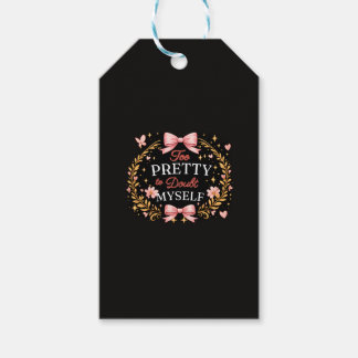 Zu hübsch, um an mir selbst zu zweifeln, Coquette- Geschenkanhänger