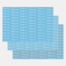 Zu Ihrem Namen Moderne Handschrift Winter Blues 2