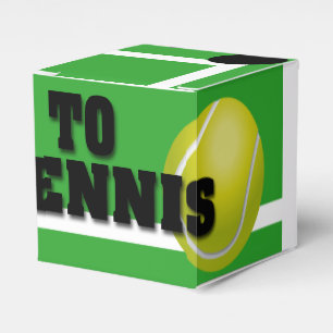 Zu im Tennis Geschenkschachtel