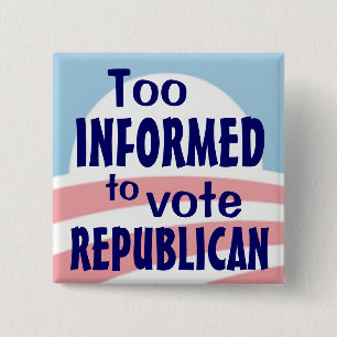 Zu informierter Knopf Button